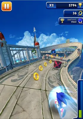 Sonic Dash android App screenshot 1